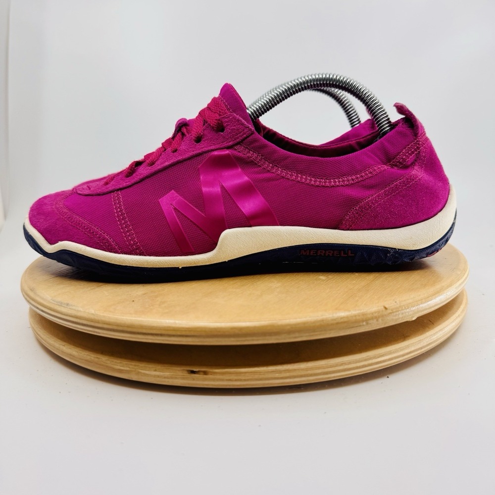 Merrell Lorelei Twine Shoes Womens 7 Pink Casual Walking Sneakers Comfort